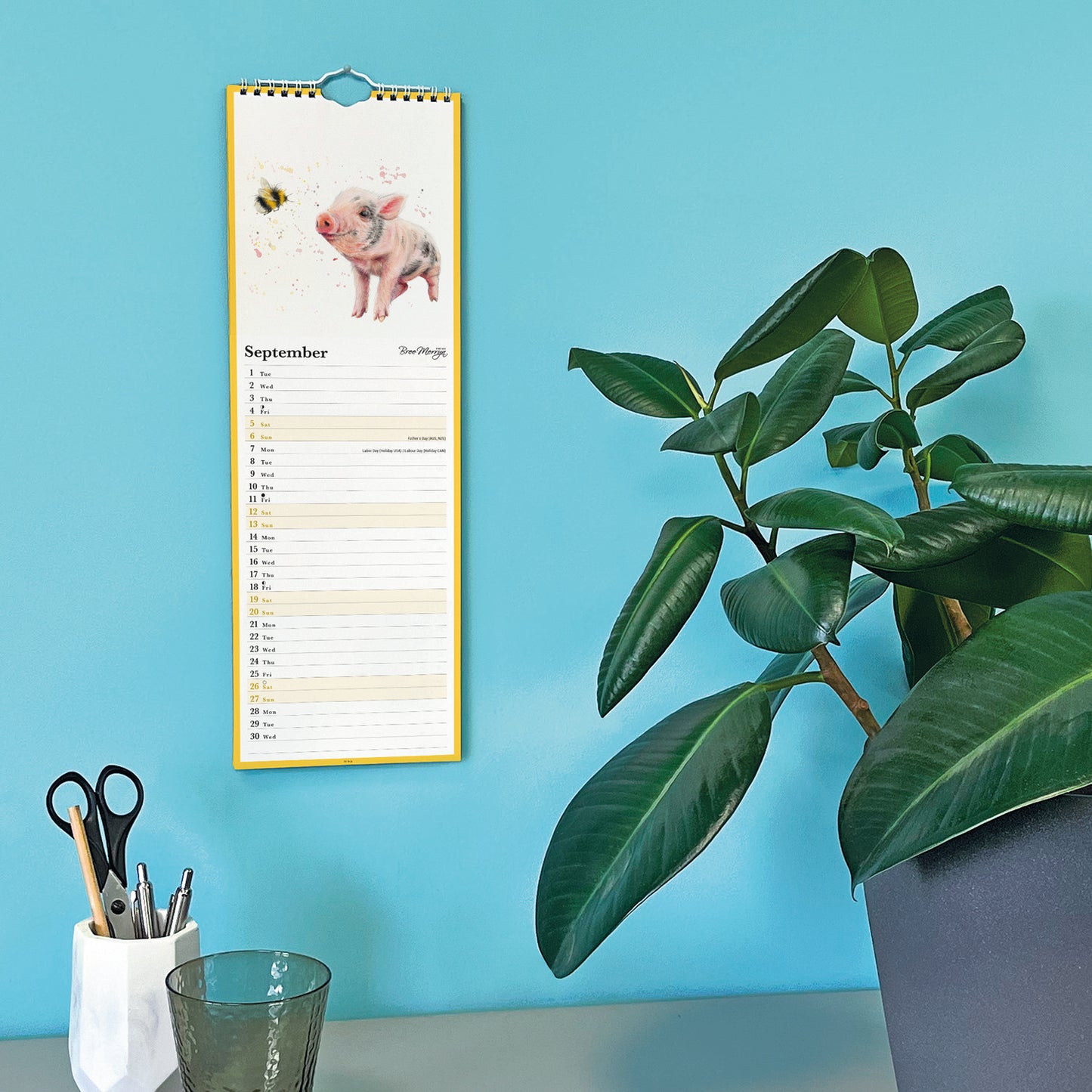 Bumble & Buddies Slim Calendar 2026