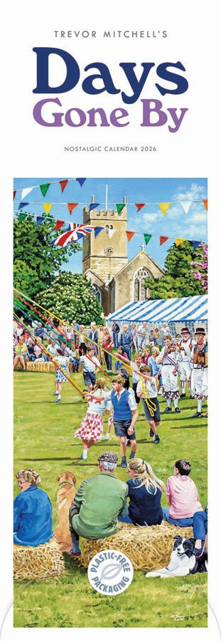 Days Gone By Slim Calendar 2026