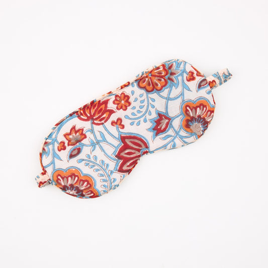 Block Printed Eye Mask