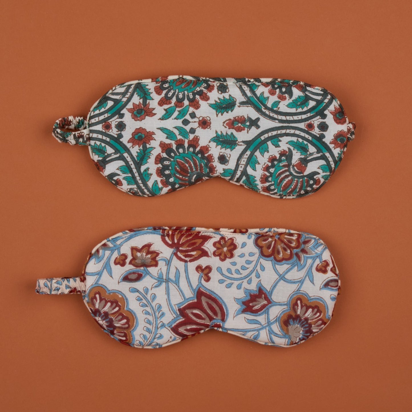Block Printed Eye Mask
