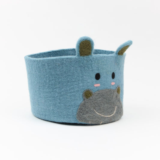 Hippo Felt Basket