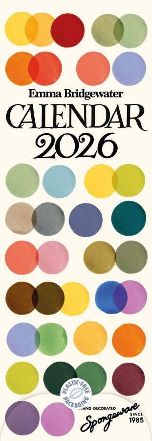 Emma Bridgewater Slim Calendar 2026