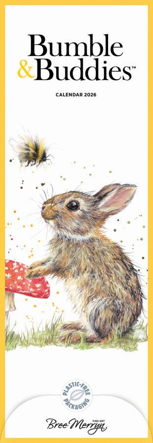 Bumble & Buddies Slim Calendar 2026