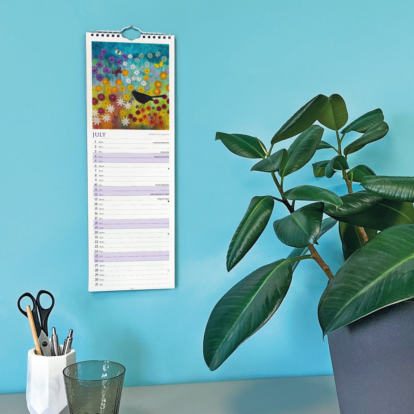 Country Days Slim Calendar 2026