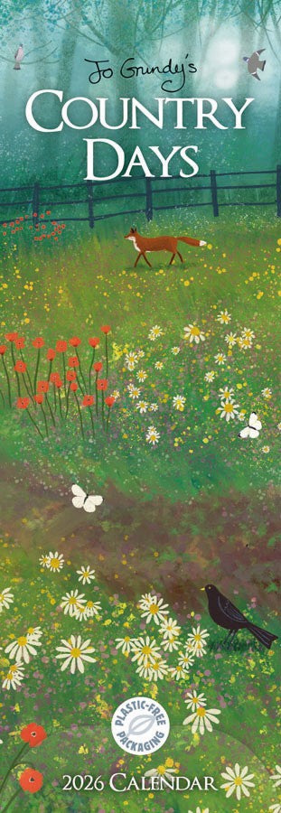 Country Days Slim Calendar 2026