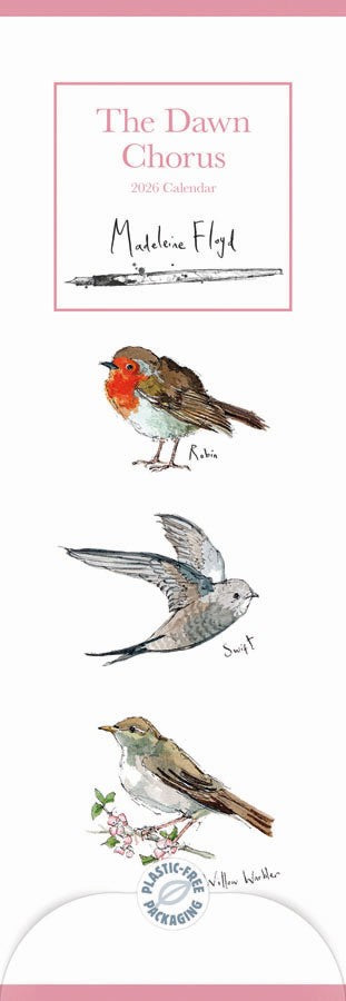 The Dawn Chorus Slim Calendar 2026