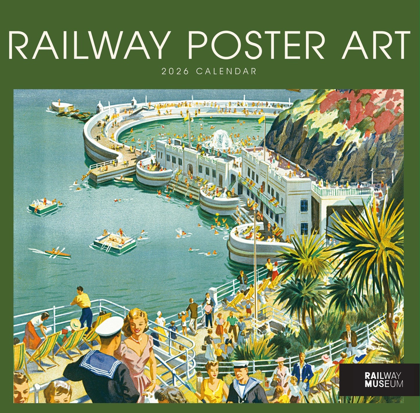 Oxfam Railway Wall Calendar 2026