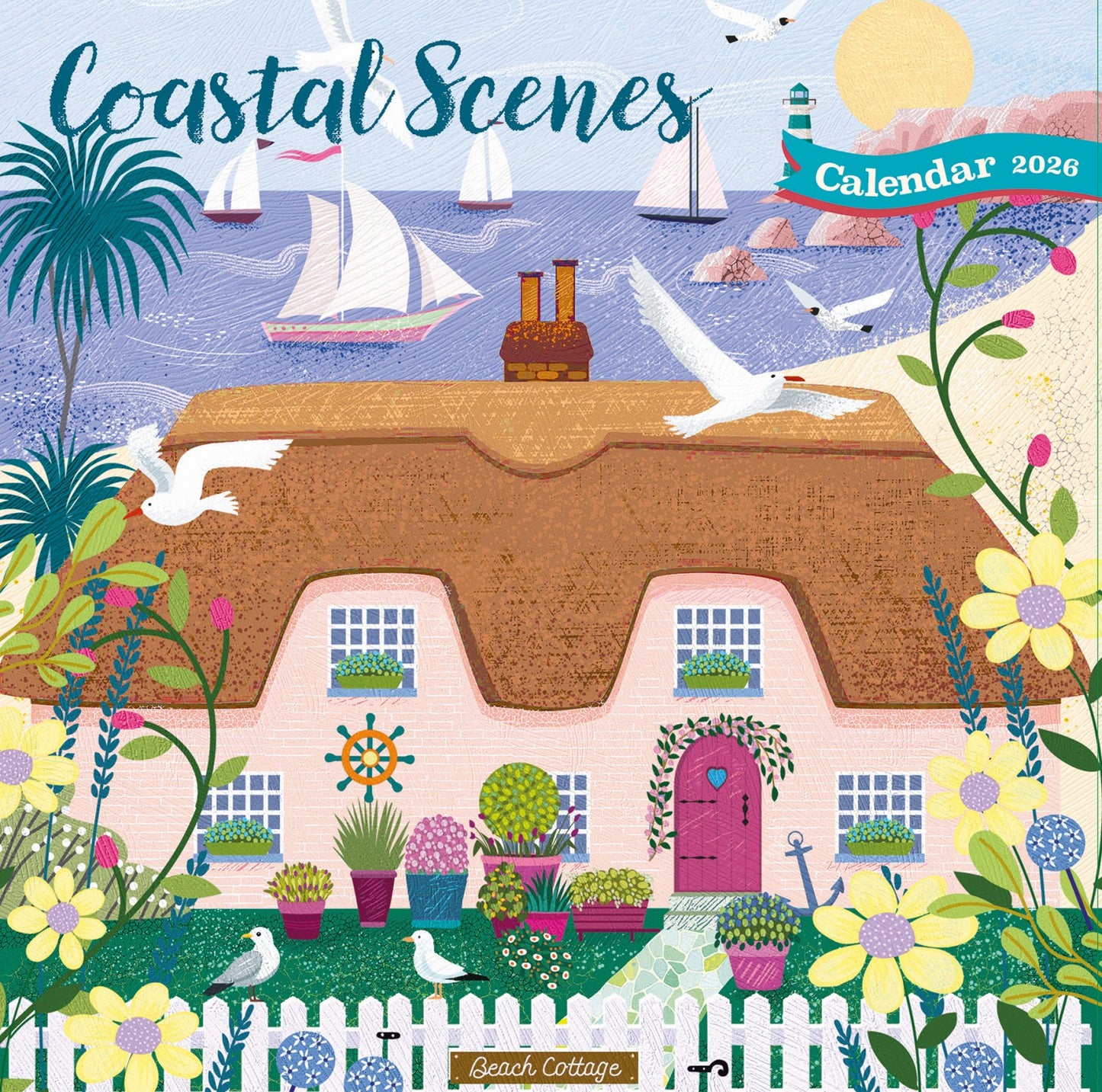 Oxfam Coastal Scenes Wall Calendar 2026