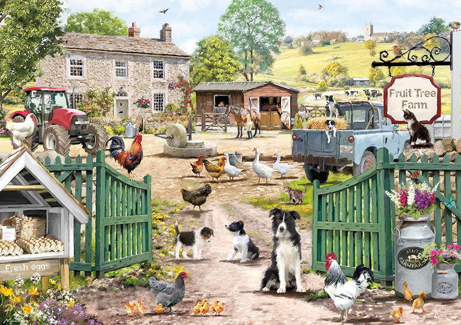 Fruit Tree Farm 1000 Piece Jigsaw