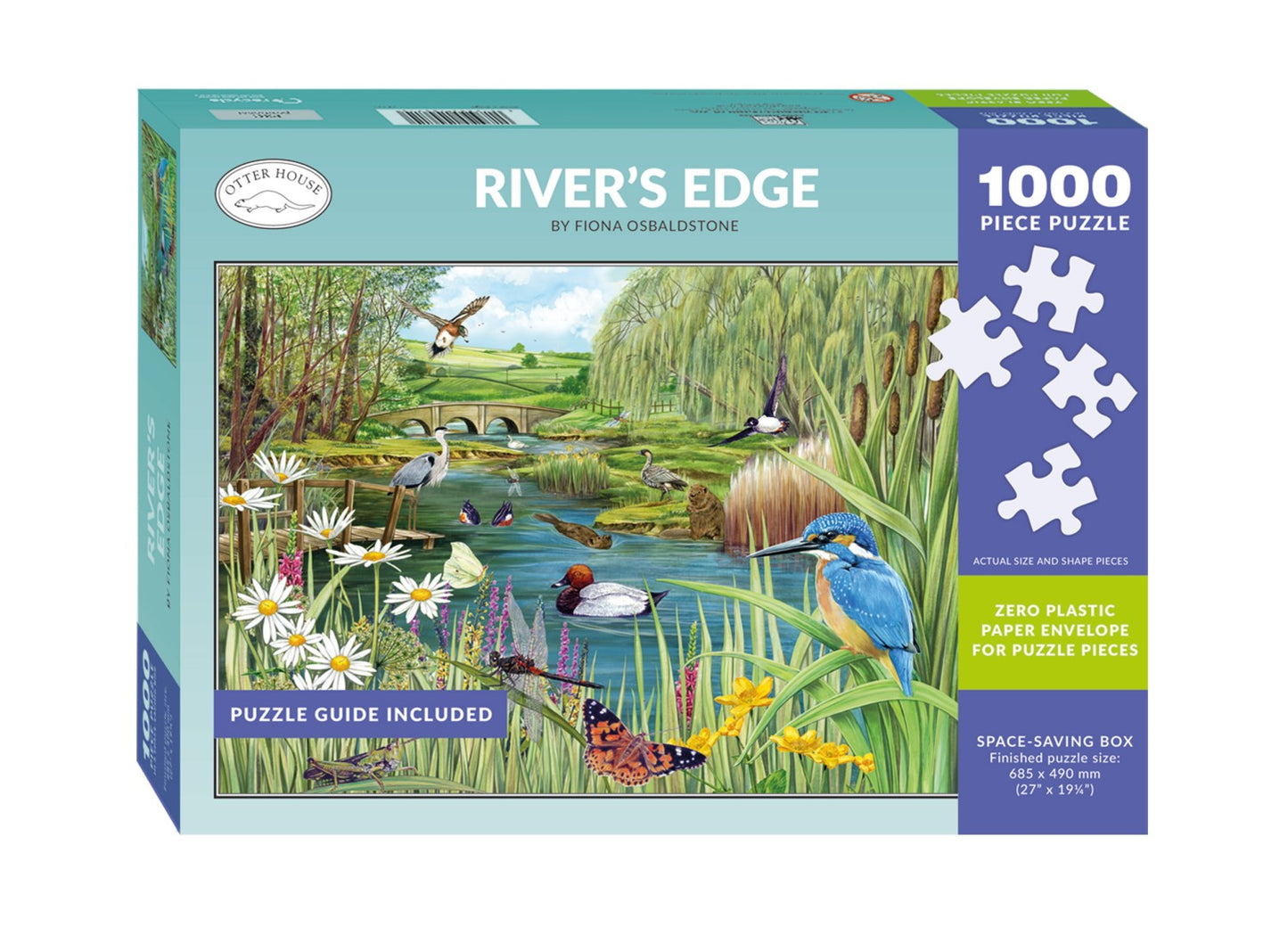 River's Edge 1000 Piece Jigsaw