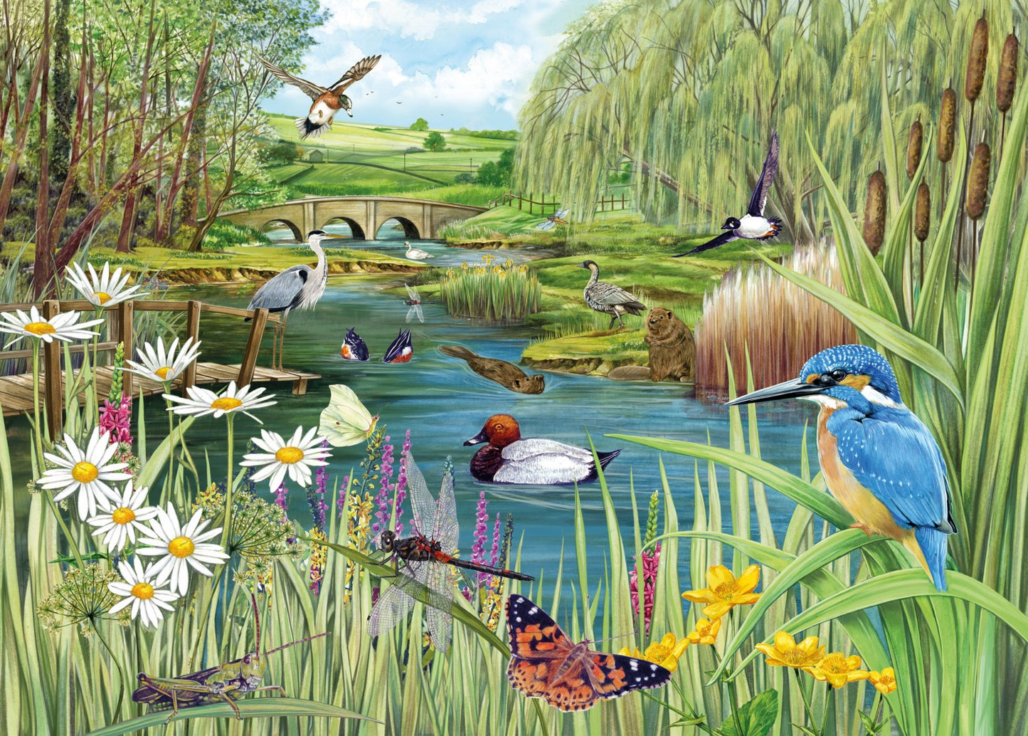 River's Edge 1000 Piece Jigsaw