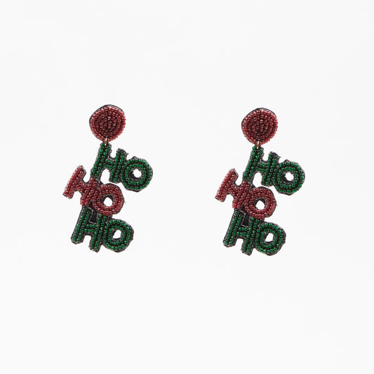 Christmas Ho Ho Ho Earrings