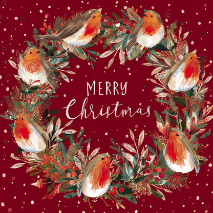 Robin's Wreath Eight Cards