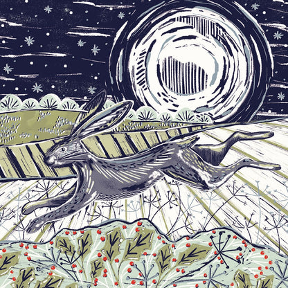 Moonlight Hare Eight Cards