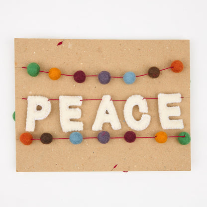 Peace Garland