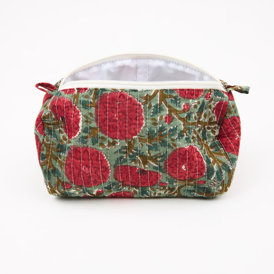 Block Printed Washbag