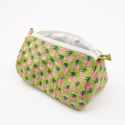 Block Printed Washbag