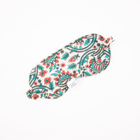 Block Printed Eye Mask