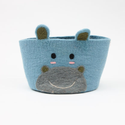 Hippo Felt Basket
