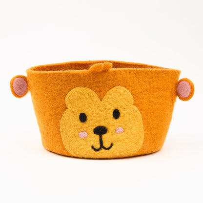 Monkey Felt Basket