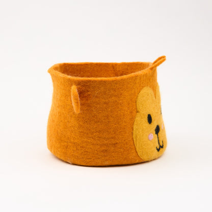 Monkey Felt Basket